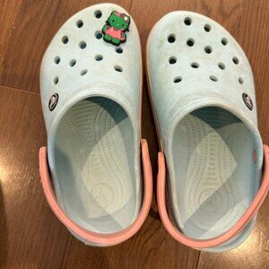 Crocs Teal Size 2
